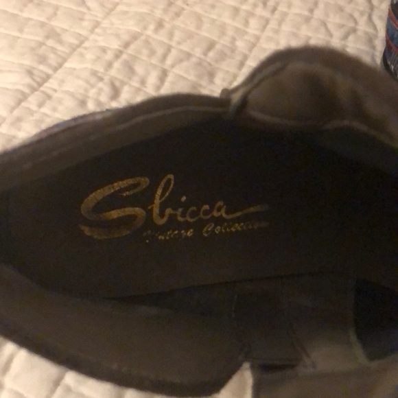 Sbricca Booties western detailing southwest motif diamonds arrow terra Cotta - Picture 5 of 6